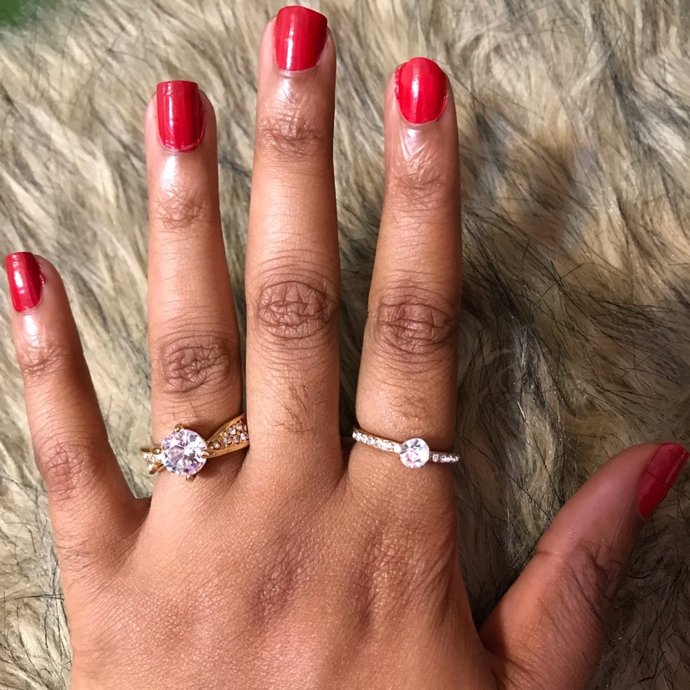🌹 Cubic Zirconia Ring Sets (Valentine) 🌹
